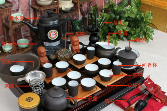 功夫茶具28件的名稱，功夫<a href=http://www.xinyanchuntea.com/chaju/ target=_blank class=infotextkey>茶具套裝</a>介紹